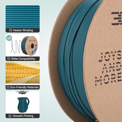 3DHoJor Matte PLA 3D Printing Filament Morandi Green,1KG - color: Morandi Green