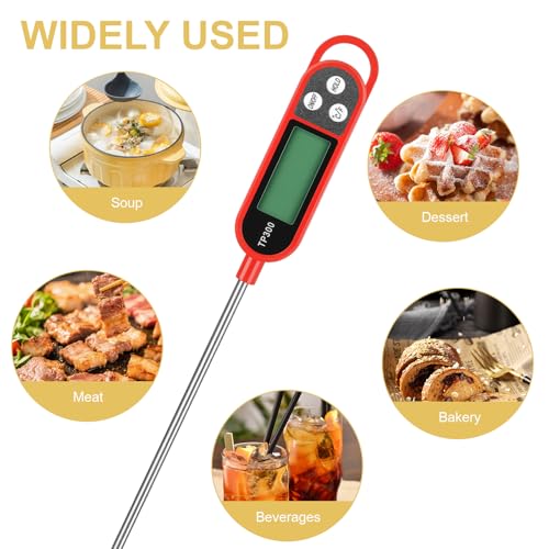 24 PCS Digital Meat Thermometer, Instant Read Food Thermometer