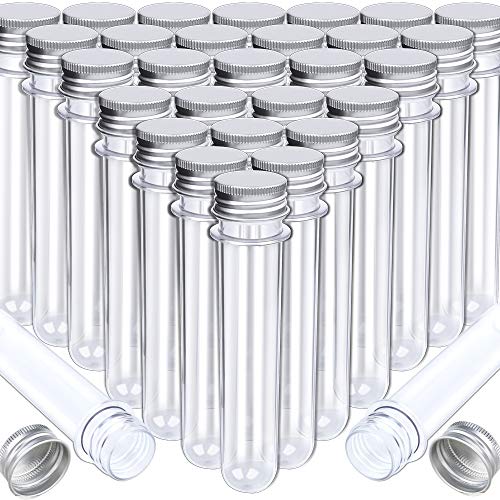 30 Pack Science Party Test Tubes 45 ml 25x140mm - size: 30pcs*45ml(25x140mm)
