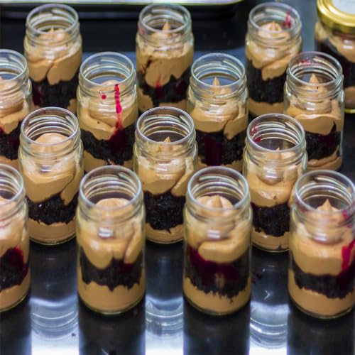 30ml Glass vials 30pcs,With aluminum screw cap30pcs Clear Glass Bottles - style: 30ml 30pcs
