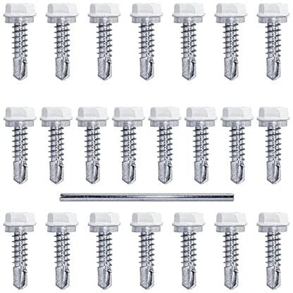Self Closing Vinyl Gate Hinges - White - for Vinyl, PVC and Plastic Fencing: Vinyl Fence Gate Hinges w/Mounting Hardware - color: White
