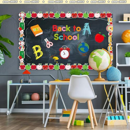 Containlol 118ft Bulletin Board Border Classroom Border, ABC Style - style: Abc Style