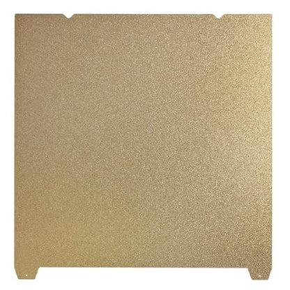 235X235MM Double Sided Textured PEI Sheet Heated Bed - color: Gold