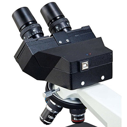 AmScope OMAX MD827S30L Digital Compound Microscope, LED Light - style: MD827S30L