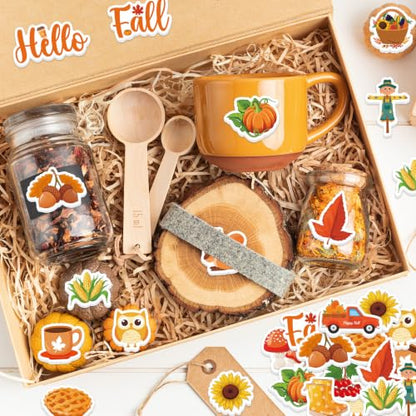 300Pcs Fall Foam Stickers, Cute Self-Adhesive Autumn Thanksgiving Stickers Foam Fall Pumpkin Maple Leaves Sticker Decorations for Home Office School Classroom DIY Art Craft Party Supplies - style: Fall