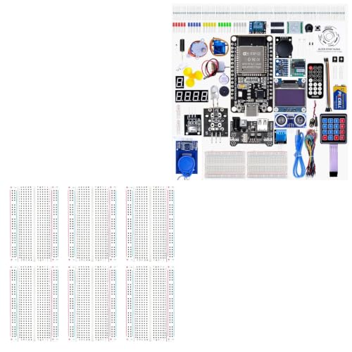 ELEGOO 400-Point Boards with ESP-32 Super Kit Bundle for STEM Projects