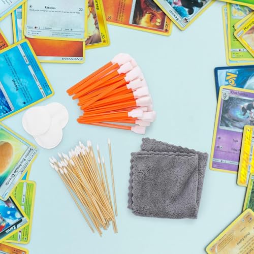  Wellgler's 5.11" Foam Cleaning swabs,lint Free Foam Swab,for Electronics, Cameras, Optical Lenses or Inkjet Printers,DTF Printhead Cleaning（50pcs） - color: orange 50