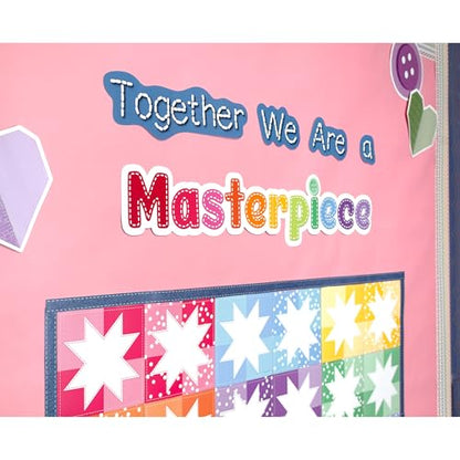 Carson Dellosa Crafty and Cool 54-Piece Together We are a Masterpiece - color: We Are a Masterpiece