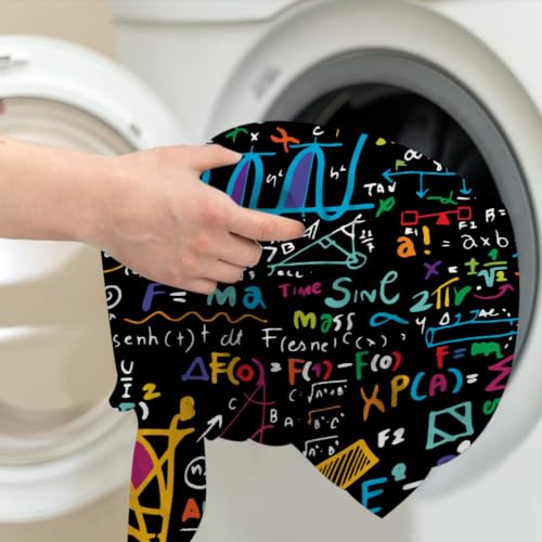 FUNBIRD Math Blanket Math Teacher Gift Appreciation Gifts for Math Lovers - color: Math2, size: 30"x40"-Toddlers/Pets Size