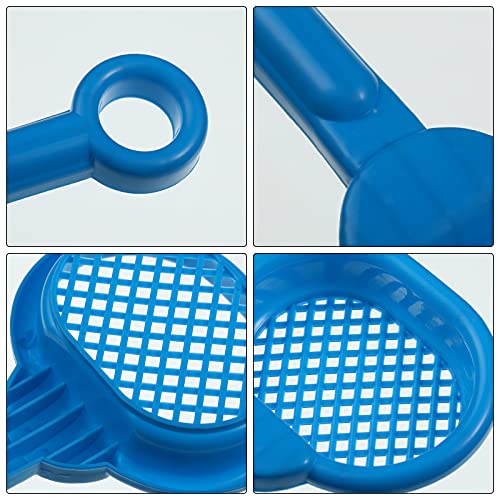 Skylety 8 Pcs Sand Shovels for Kids Beach Toys Plastic Rake Sifter,None - style: Fresh Style