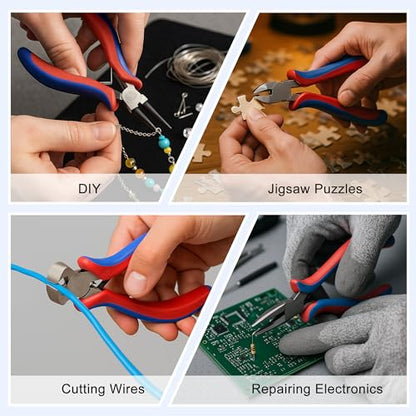 8 Pcs Needle Nose Pliers Set, High Hardness Carbon Steel