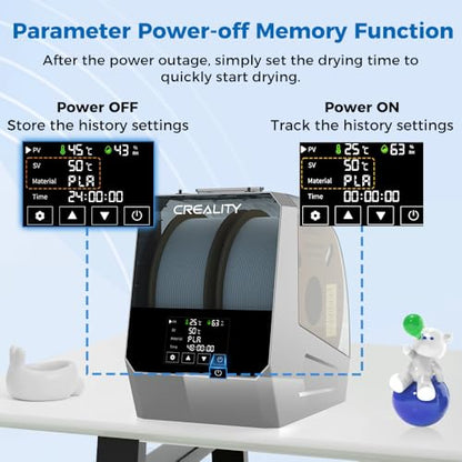 Official Creality Filament Dryer, Space Pi Plus - color: Space Pi Plus