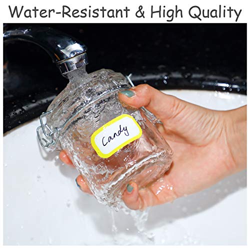Outus 320 Pcs Waterproof Removable Labels Self Adhesive, Colorful