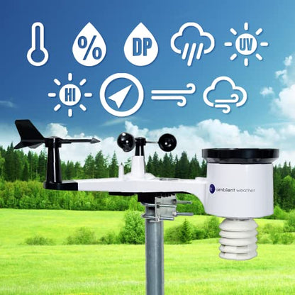 Ambient Weather WS-2000 Smart Weather Station - style: Advanced Console + Array