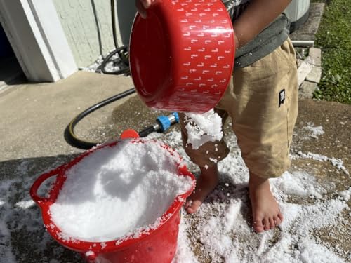 200 Grams of Instant Snow Powder Will Make About 80 Cups of Fluffy Instantly Snow, 20 Pack, Non-Toxic STEM Science Kit for Kids, Artificial Snow for Sensory Play & Holiday Decor