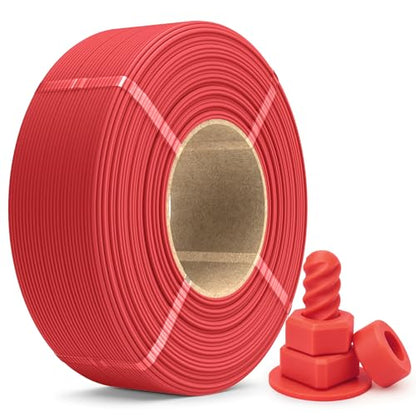 SUNLU PETG Filament Refill 1.75mm 1KG, Matte Red - color: 1kg Petg Red, size: Petg Refill
