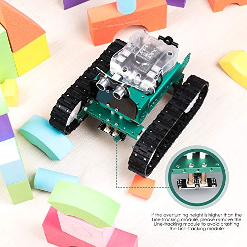 ELEGOO Owl Smart Robotics Car Kit V2.0 with Nano V4 Compatible with Arduino