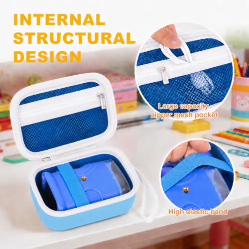 ANKHOH Handheld Microscope Case for Edubini for BEBANG for BMDSAE, Blue - color: Blue