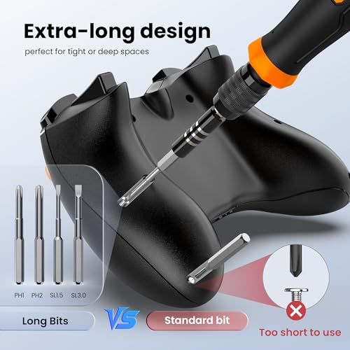 JOREST 152 in 1 Small Precision Screwdriver Set, Tool Gifts for Men, Mini Repair Tool Kit for Electronics, Macbook, Laptop, PC, RC, PS5, iPhone, Jewelers, Xbox, Glasses