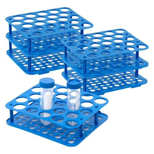 25-Well Centrifuge Tube Rack, Detachable Stand, φ1.02 inch, 5 PCS - size: 25-well