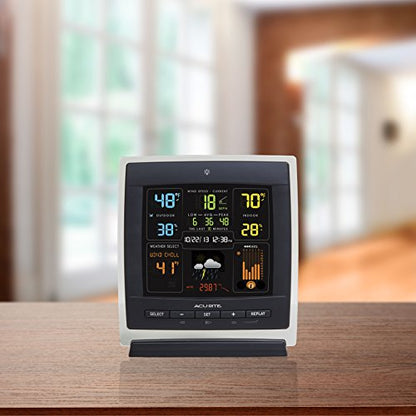 AcuRite Notos (00622MCB) Weather Station with Dark Display - color: Reverse Color