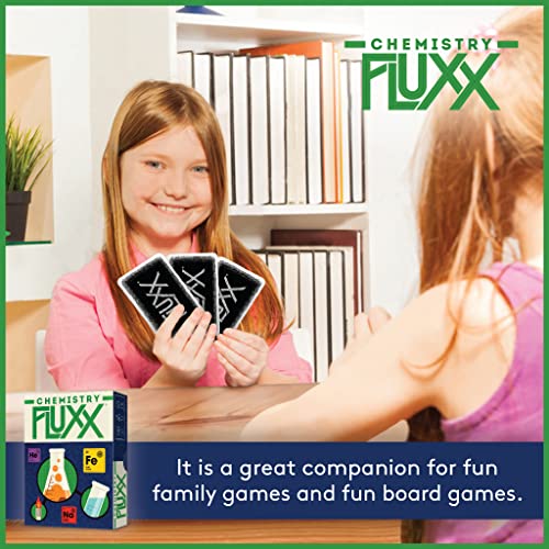 Looney Labs Chemistry Fluxx Card Game - Explore the World of Elements