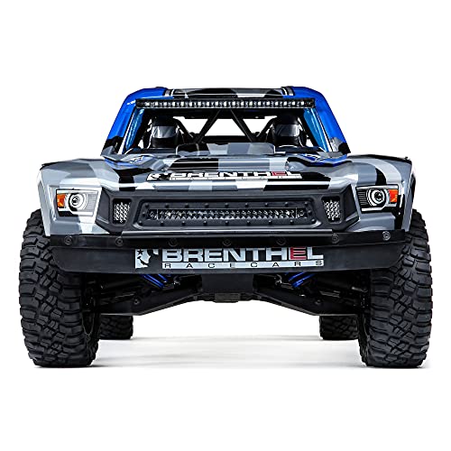 Losi RC Truck 1/6 Super Baja Rey 2.0 4WD Brushless Desert Truck RTR (Battery and Charger Not Included), King Shocks, LOS05021T2, Blue - style: King Shocks
