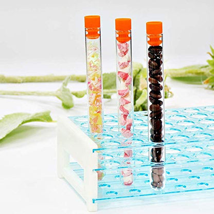 ULAB Scientific Glass Test Tubes with Autoclavable Caps, Vol.16ml, 16x150mm, Medium Borosilicate Glass Material, Pack of 20, UTT1010 - style: Vol.16ml with Autoclavable Caps, 20pcs