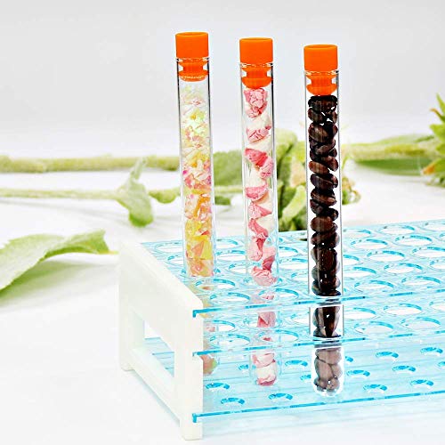 ULAB Scientific Glass Test Tubes with Autoclavable Caps, Vol.10ml, 16x100mm, Medium Borosilicate Glass Material, Pack of 20, UTT1009 - style: Vol.10ml with Autoclavable Caps, 20pcs