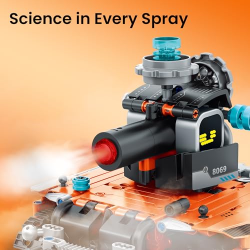 Sillbird Robot Building Kit with Remote Control STEM Gift for Boy Ages 8-14 - color: Orange