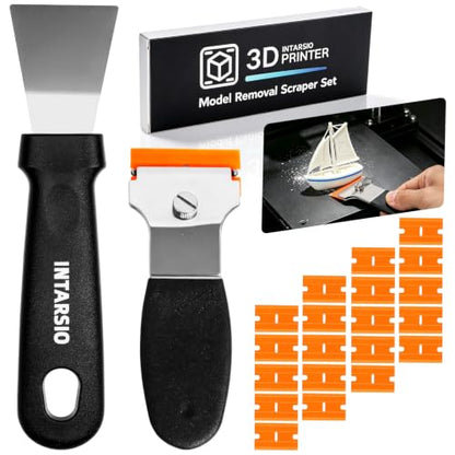 22Pcs 3D Printer Scrapers Model Removal Kit with Scratch-Free Design - style: 2-IN-1 Professional Spatula
