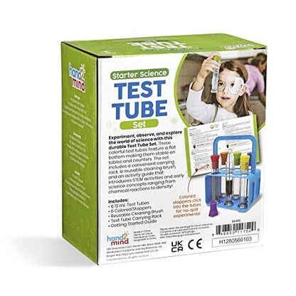 hand2mind Starter Science Test Tube Set, Set of 6