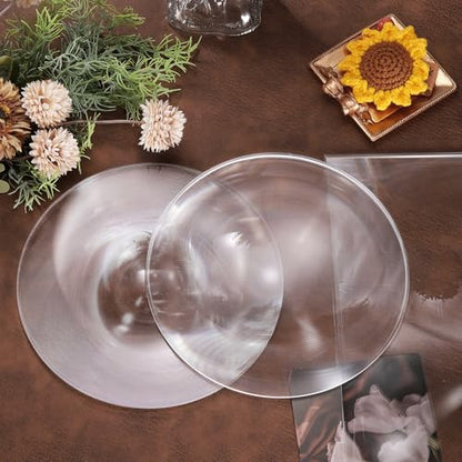PATIKIL Acrylic Fresnel Lens, 300mm Length, 300mm Focal Length, Transparent - size: 300mm Dia, Focal Length 300mm