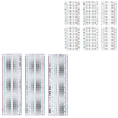 ELEGOO 6PCS 400-Point Boards and 3PCS 830-Point Boards Bundle, for Breadboard Circuits, Prototyping, STEM Labs and Electronics Practice