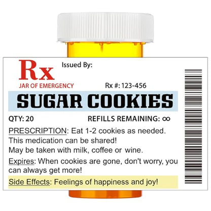 Kigeli 60 Pcs Sugar Cookies Labels Stickers Nurse Graduation Party Favors - style: Sugar Cookies