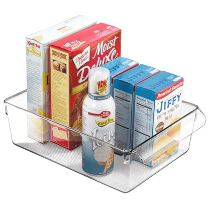 iDesign Fridge Storage Bin, Clear - style: Pack of 1