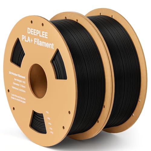 PLA+ 1.75mm 3D Printer Filament 2KG Black - color: 2*black