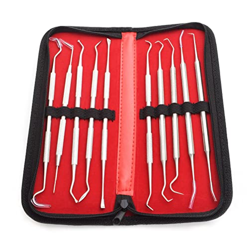 10 Pcs 3D Printer Removal Cleaning Tool Kit Black-10 Steel Picks - color: Black- 10 Steel Picks