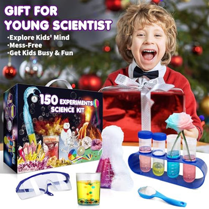 UNGLINGA 150 Experiments Science Kits for Kids Boys Girls, S.T.E.M Kit Toys - style: science kit with 150 experiments