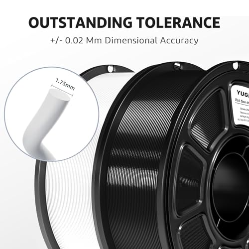 Silk Pla Plus Filament 4KG Bundle,1.75mm+/- 0.02 mm, Black*2+Red*2 - color: A-1kg*4 Black+black+white+white