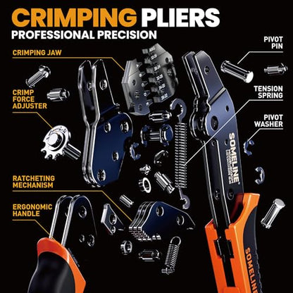SOMELINE Micro-Fit 3.0 Connector Crimping Tool Kit, 2-16 Pin, 2 Extractors