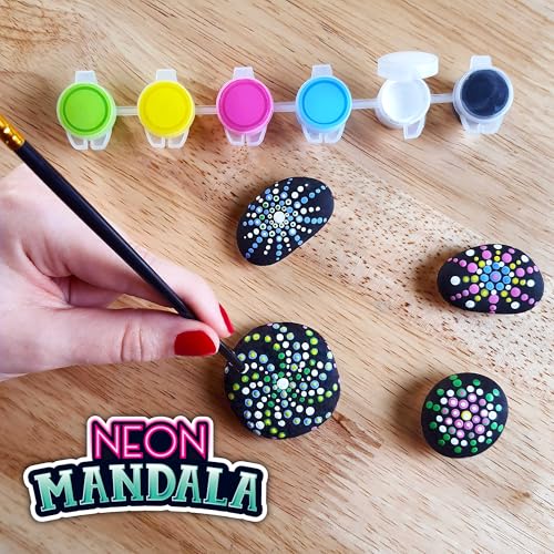 ArtSkills Rock Painting Kit 18 Rocks - Rock Art for Kids