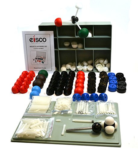 Eisco Labs Giant Sized Molecular Model Set - 343 Total Pieces (99 Atoms)