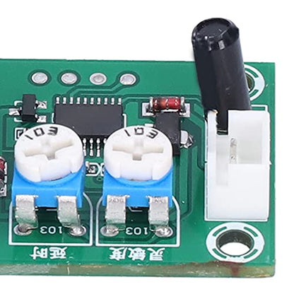 Vibration Sensor Module, DC 12V Sensitivity Time Delay Switch DIY High Sensitive Alarm Module