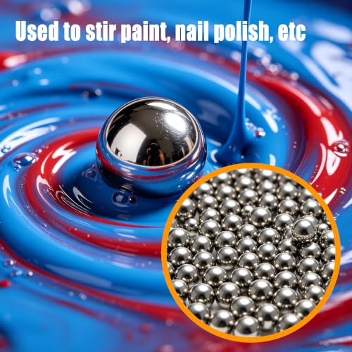 weideer 1500pcs 2mm Stainless Steel Precision Steel Balls,Metric Bicycle Bearing Balls Assortment Kit Mixing Balls - size: SS 2mm 1500PCS