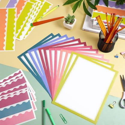 90 Pcs Science Fair Board Supplies Trifold Poster Boards, Boho - color: Boho