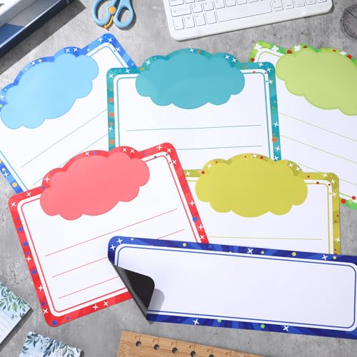 Watersay 12 Pcs Back to School Classroom Objectives Magnetic Sentence Strips Whiteboard Accessories Classroom Objectives Board Magnetic Label for Dry Erase Board Learning Target Magnet for Teacher