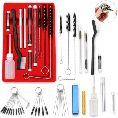 Sprayer Cleaning Brush Kit for HVLP, Gravity & Suction Sprayers, Universal