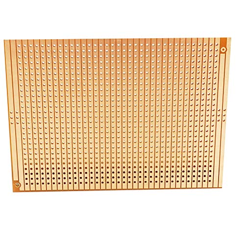 YUNGUI 10 Pieces 73mm x 100mm Circuit Board Copper Strip Board,957 Holes PCB Board Prototype perfboard Kits for Soldering and DIY Electronic Project with Arduino Kits