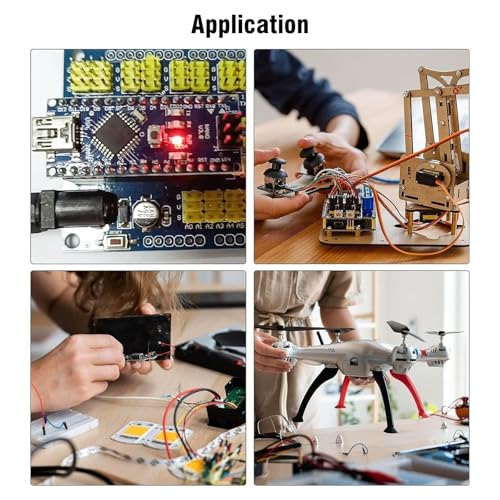 Nano V3.0 Board with Cable, AYWHP 1PCS Nano Board ATmega328P, CH340G Chip 5V 16M, Microcontroller Compatible with Arduino Nano (Mini USB Port) - size: 1